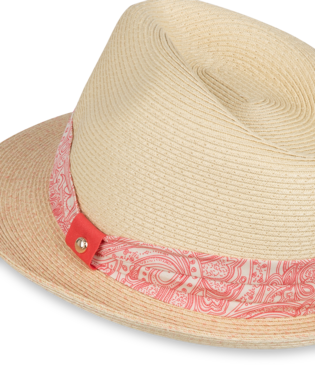 Thea Womens Fedora Pink Hats & Millinery Kooringal   