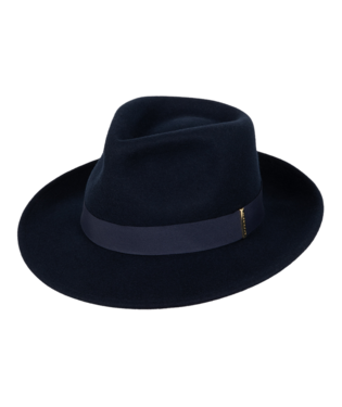 Brunswick Womens Mid Brim Fedora Navy Hats & Millinery Kooringal   