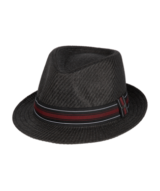 Flynn Mens Fedora Black Hats & Millinery Kooringal M/L  