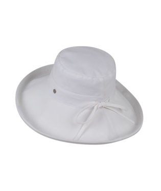 Kooringal Ladies Upturn Hat Noosa White - Global Free Style