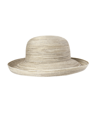 Ladies Upturn Sunrise Hat Taupe Hats & Millinery Kooringal   