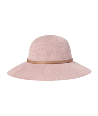 Ladies Wide Brim Hat Leslie Blush Hats & Millinery Kooringal   