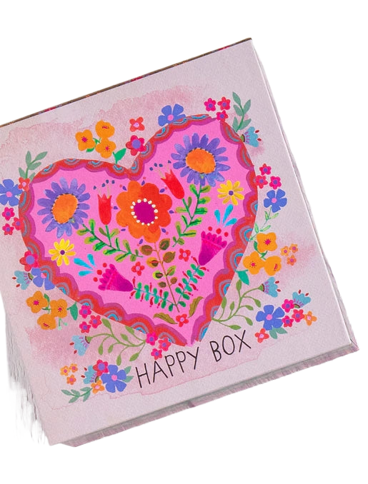 Natural Life Happy Box Folk Heart Gifts and Accessories Natural Life   