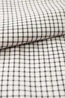 Mila Dress White Check Dresses MahaShe