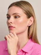 Crystal Pineapple Studs Earrings Tiger Tree