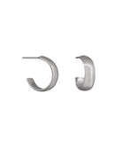 Tiger Tree Earrings Calista Hoops Silver Earrings Tiger Tree