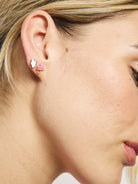 Pink Poppins Studs Earrings Tiger Tree