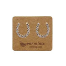 Cubic Horseshoe Post Earring Gold Earrings Fabienne