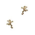 Frog Post Earring Gold Earrings Fabienne