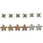 Sprinkles Cz & Metal Flower Earrings Pacific Opal Earrings Fabienne