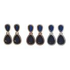Double Teardrop Post Earrings Montana Earrings Fabienne