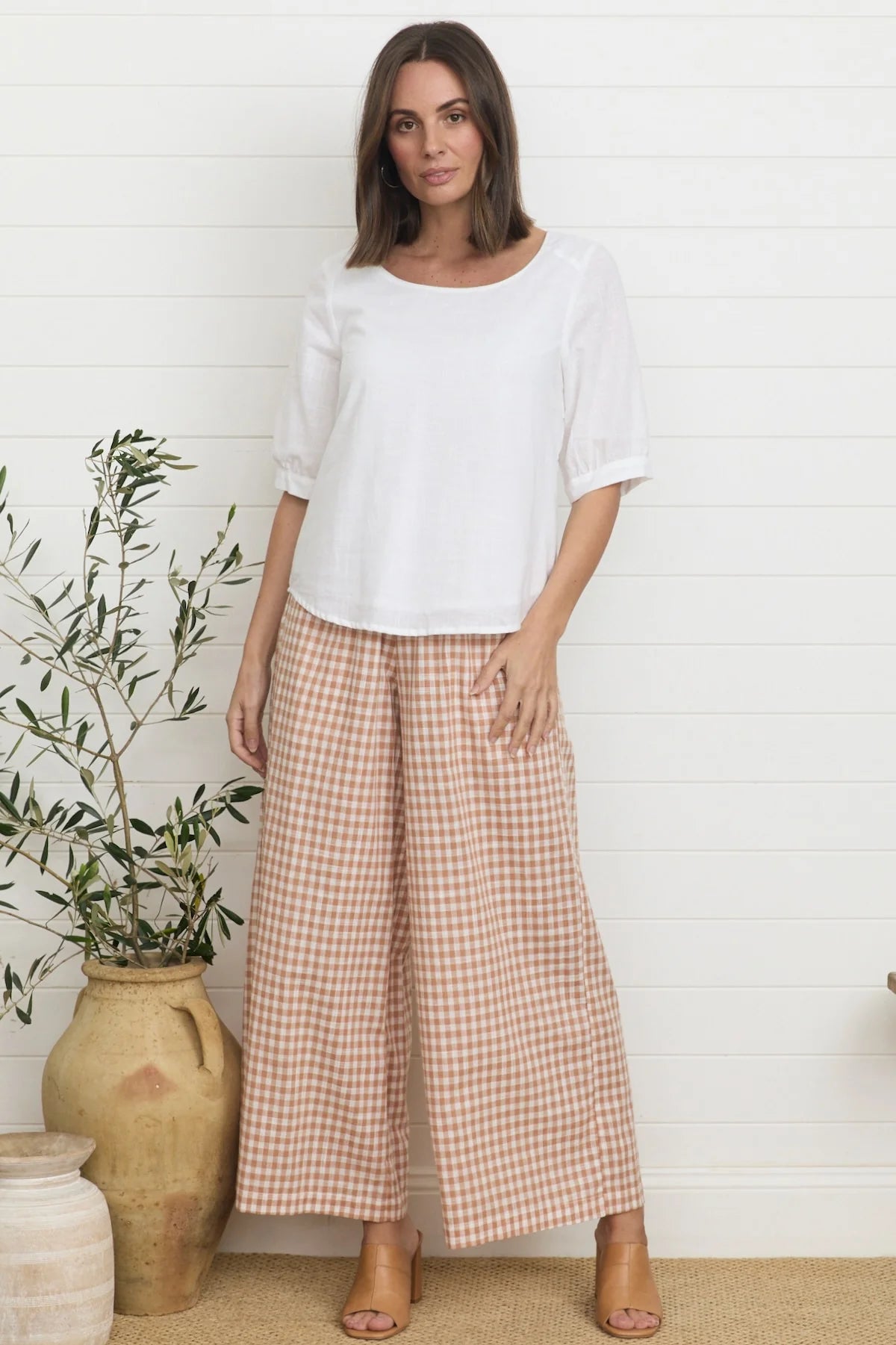 Gigi Top White Tops MahaShe