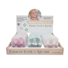 Flower Fork & Spoon Set Gifts and Accessories Annabel Trends White