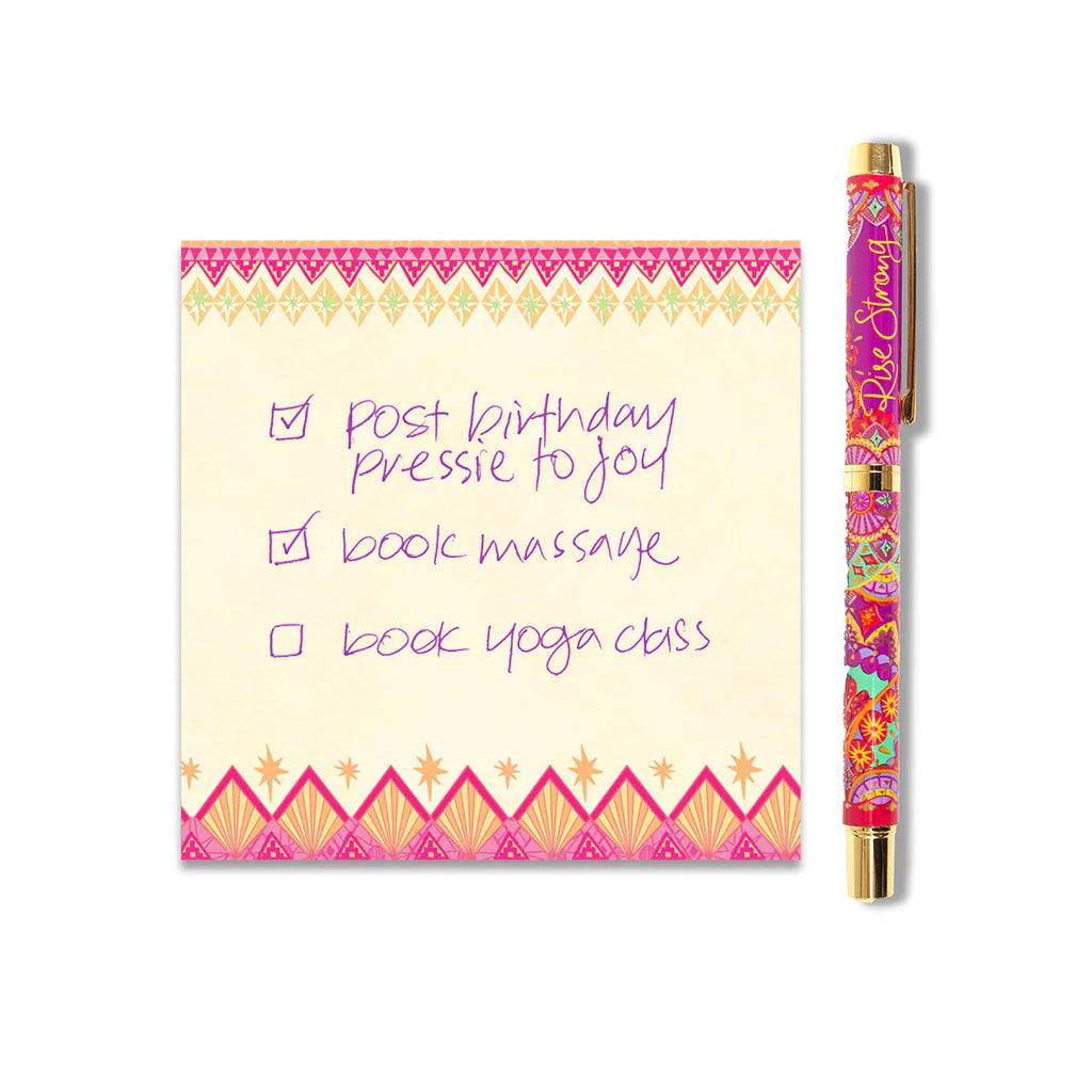 Rise Strong Rollerball Pen - Purple Ink Cards and Wrap Intrinsic   