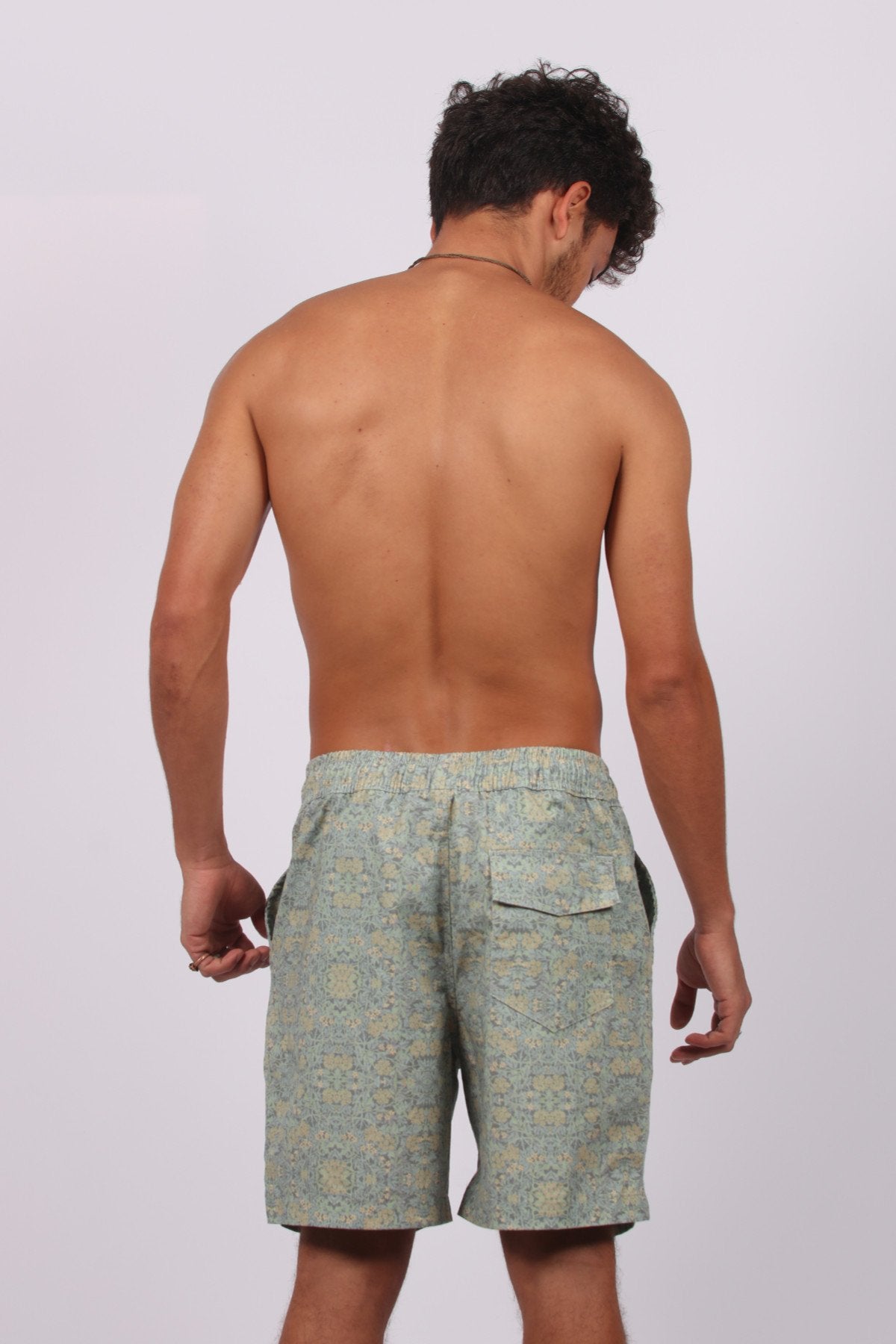 Garden Of Green Boardies Mens Mens Bottoms Skumi