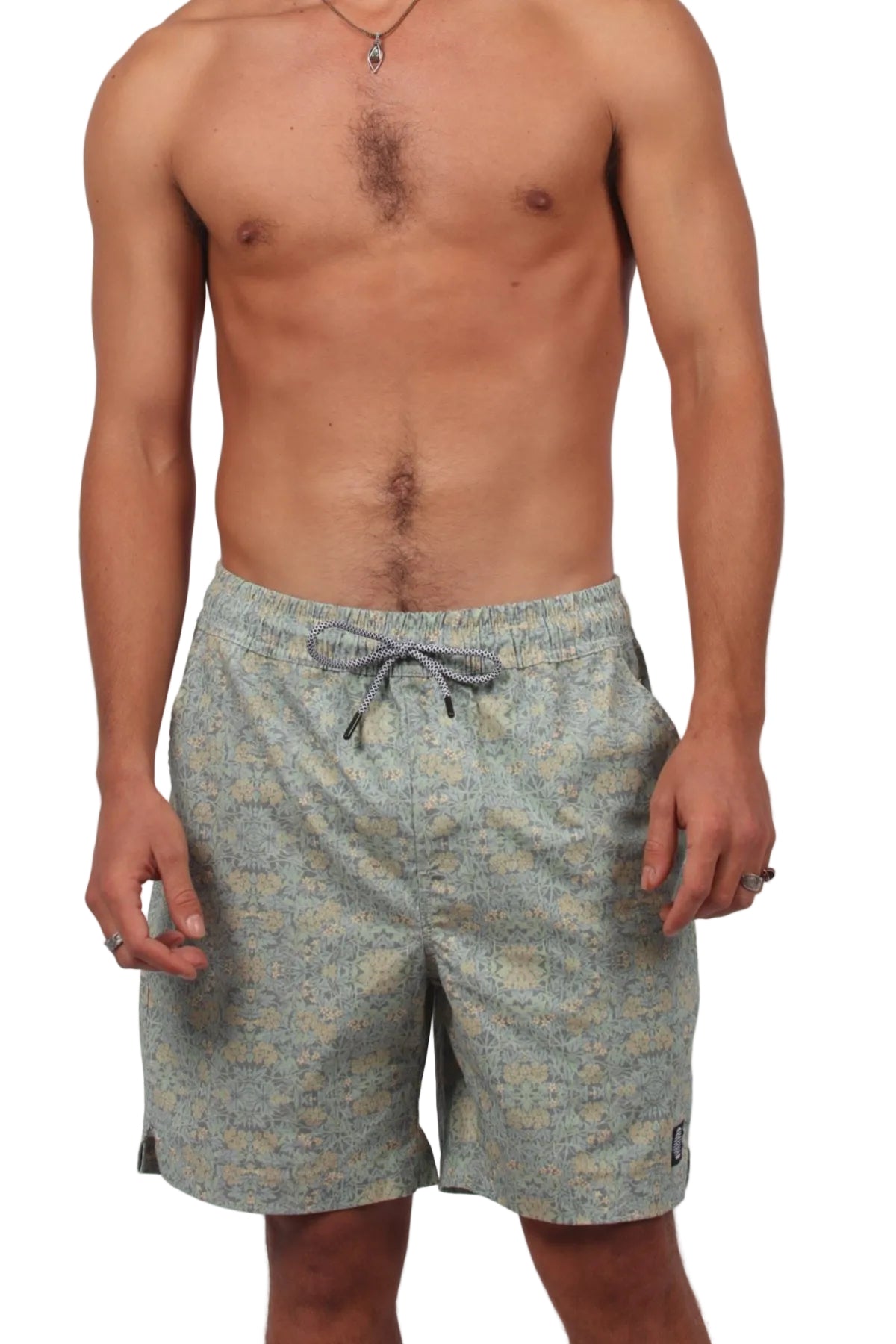 Garden Of Green Boardies Mens Mens Bottoms Skumi M