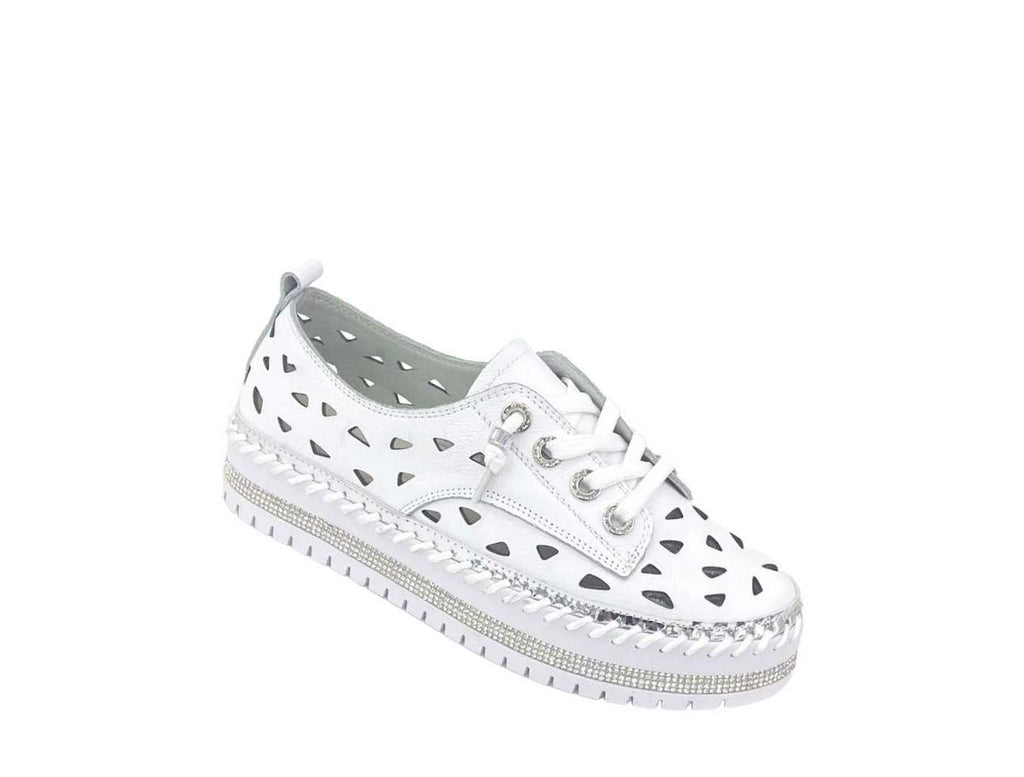 Gigi Leather Shoe White Shoes Ameise 36(5)  