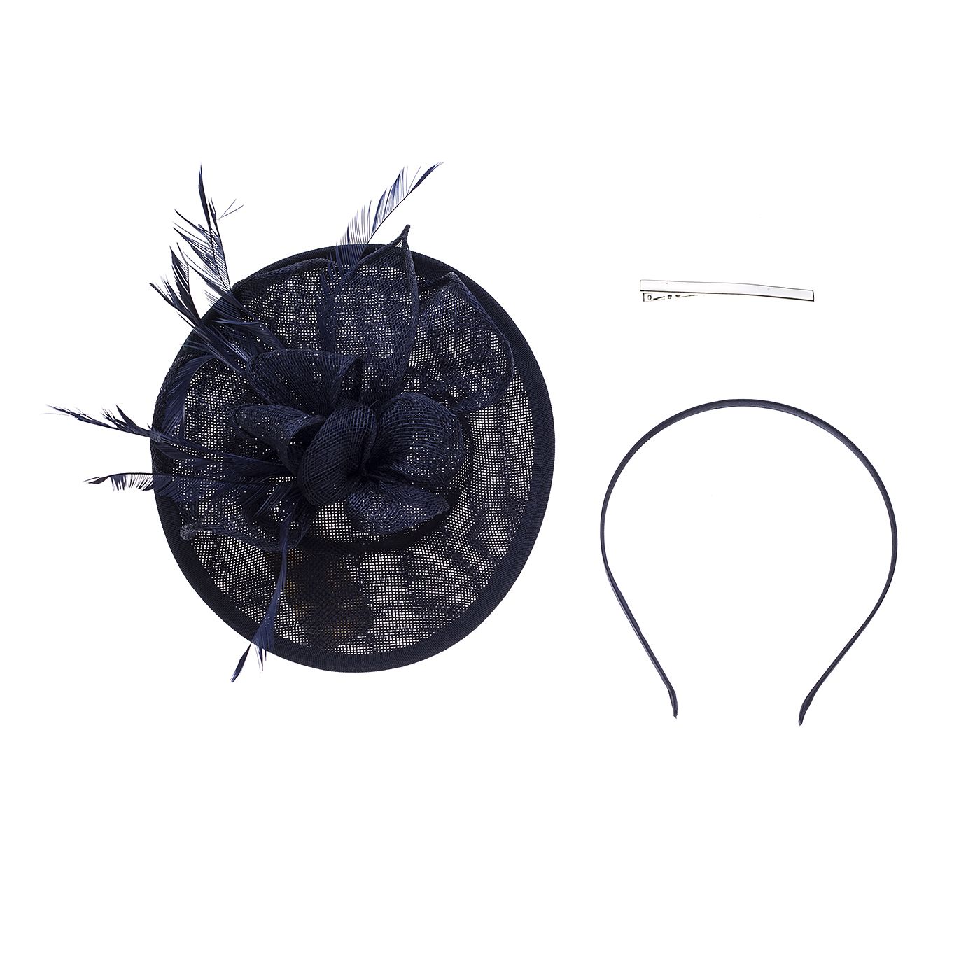 Fascinator Navy Hats & Millinery Ivys