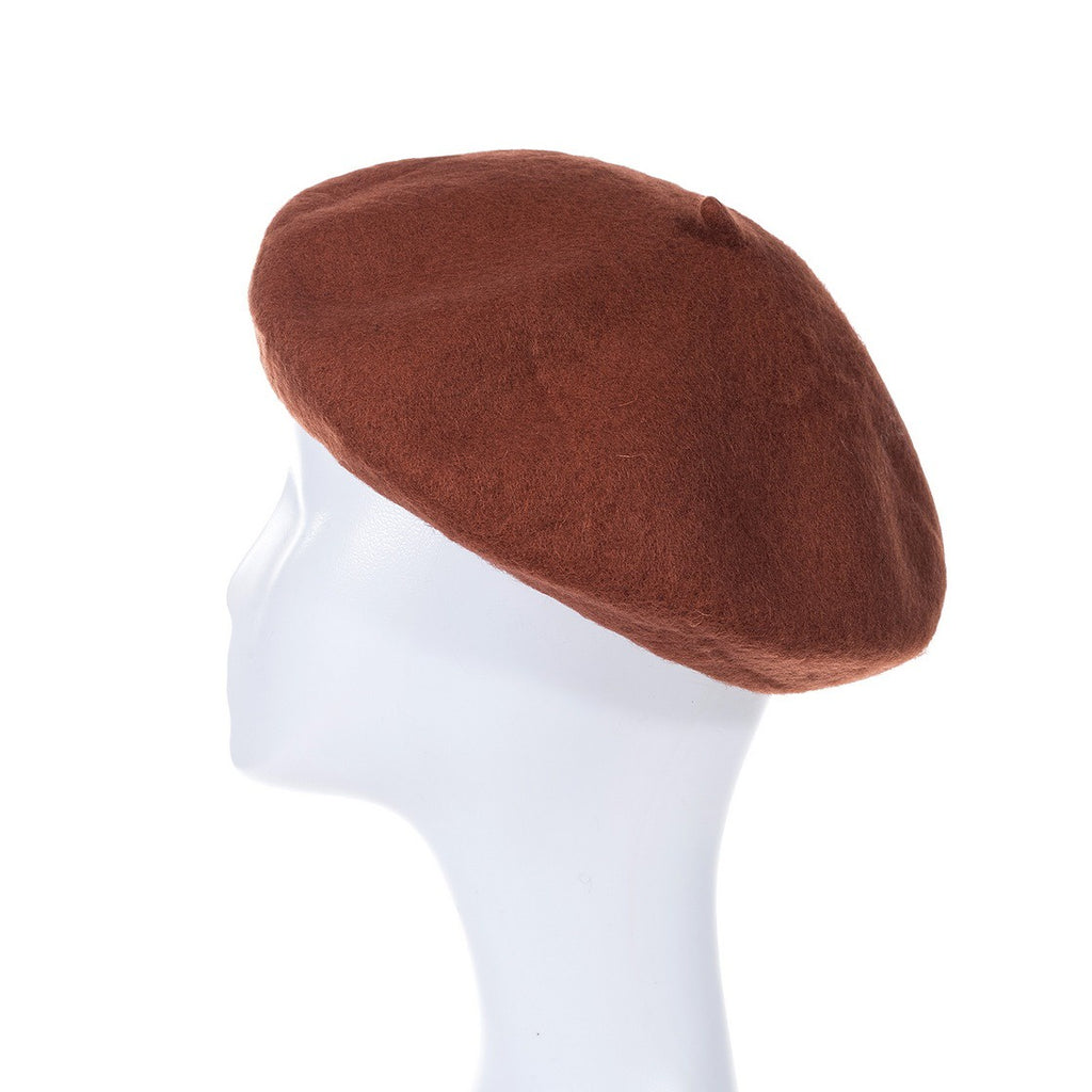 Beret Hat Rust - Global Free Style