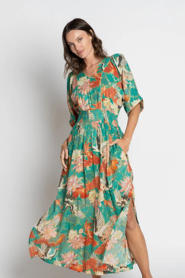 Hoshino Maxi Sea Dresses Lula Soul