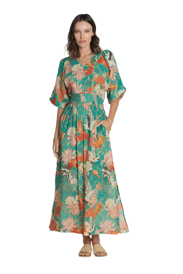 Hoshino Maxi Sea Dresses Lula Soul S(8)