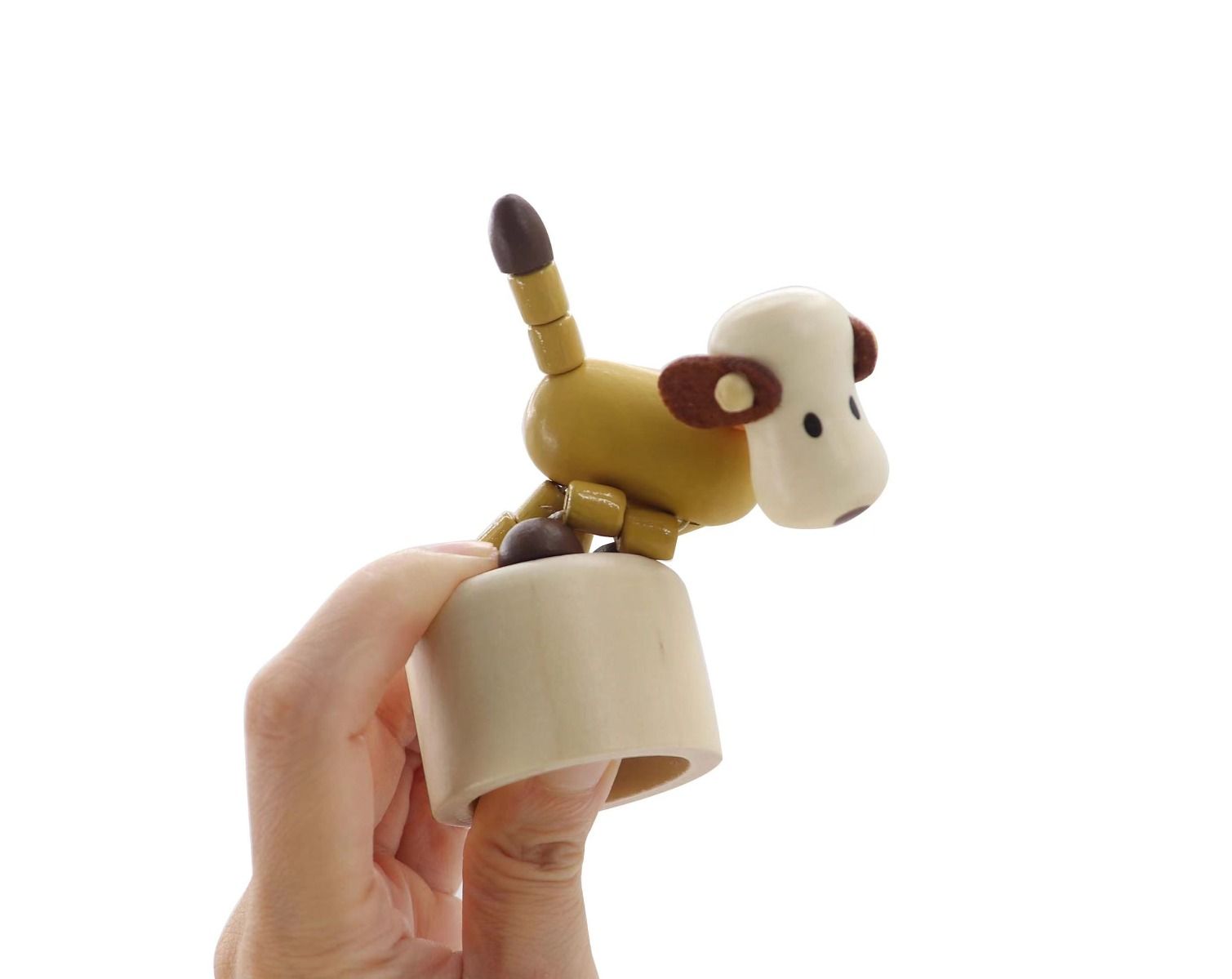 Wooden Farm Animal Press Toys Gifts and Accessories ToysLink