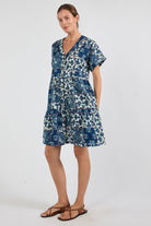 Billy Dress Indigo Dresses Ibisa