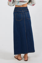 El Paso Pull-on MIDI Skirt Dark Skirts Ibisa