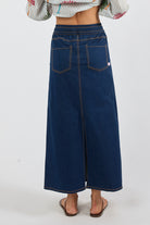 El Paso Pull-on MIDI Skirt Dark Skirts Ibisa