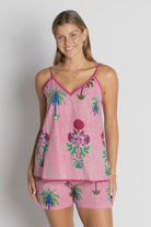 Hampton Cami Berry Tops Ibisa