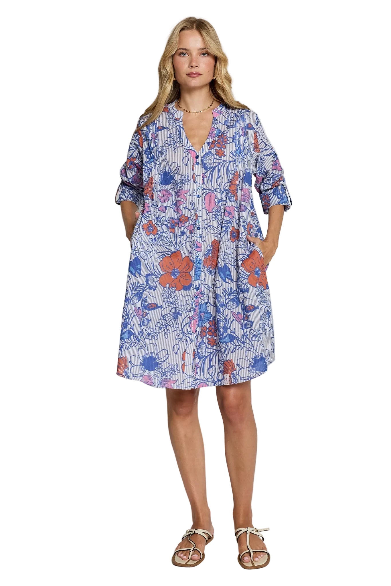 Houston Dress Navy Dresses Ibisa XS(36)