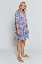 Houston Dress Navy Dresses Ibisa