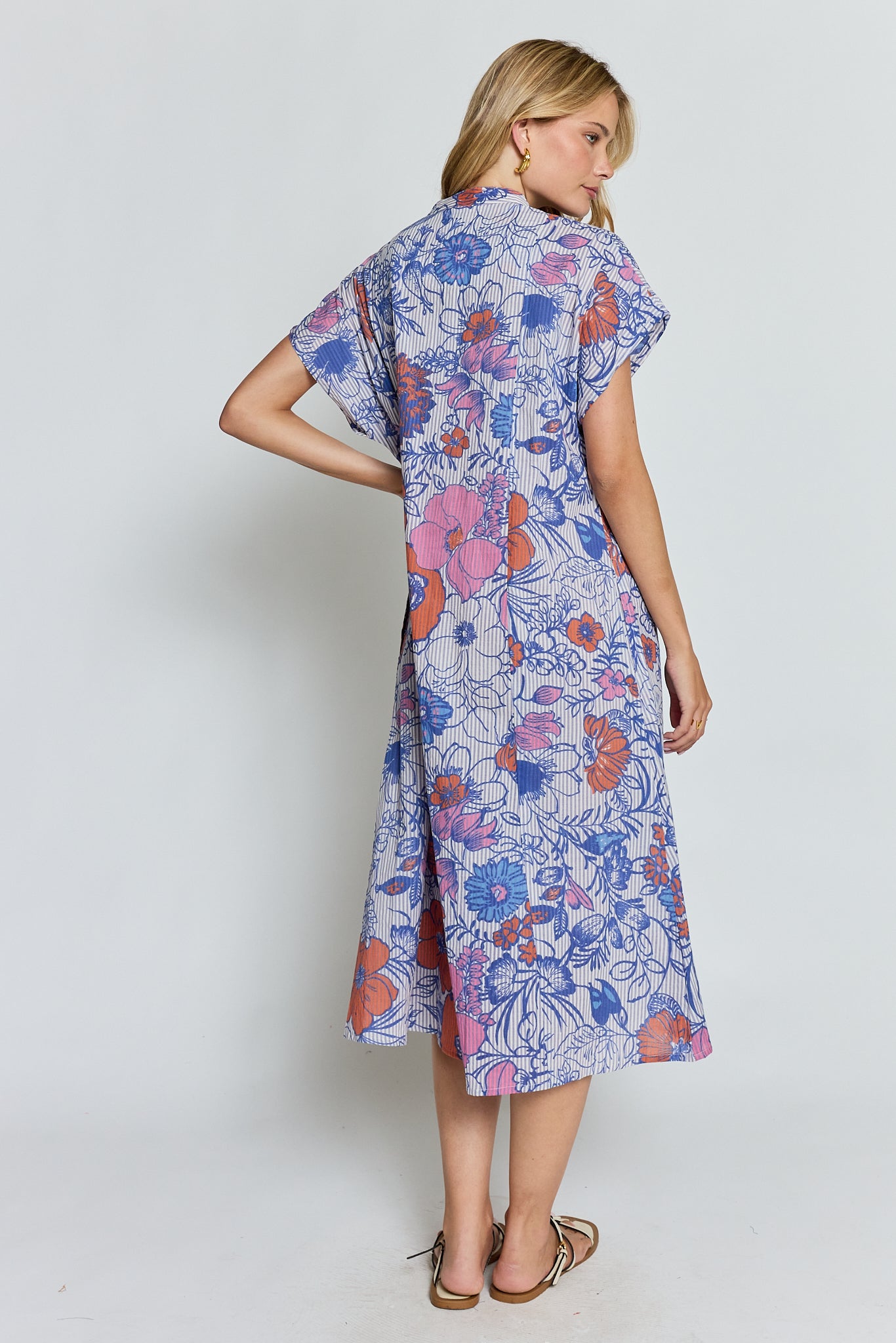 Houston Kaftan Navy Dresses Ibisa