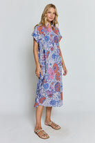 Houston Kaftan Navy Dresses Ibisa