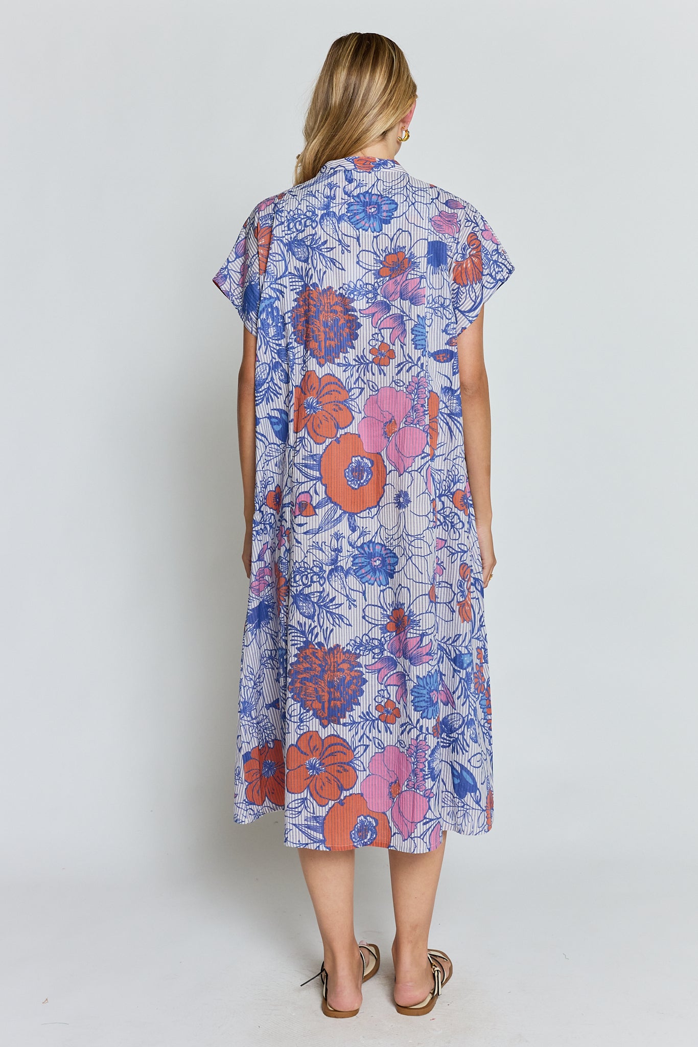 Houston Kaftan Navy Dresses Ibisa