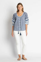 Mississippi Shirt Navy Tops Ibisa