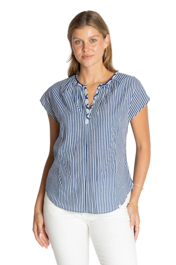 Mississippi Top Navy Tops Ibisa