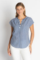 Mississippi Top Navy Tops Ibisa XS(6-8)