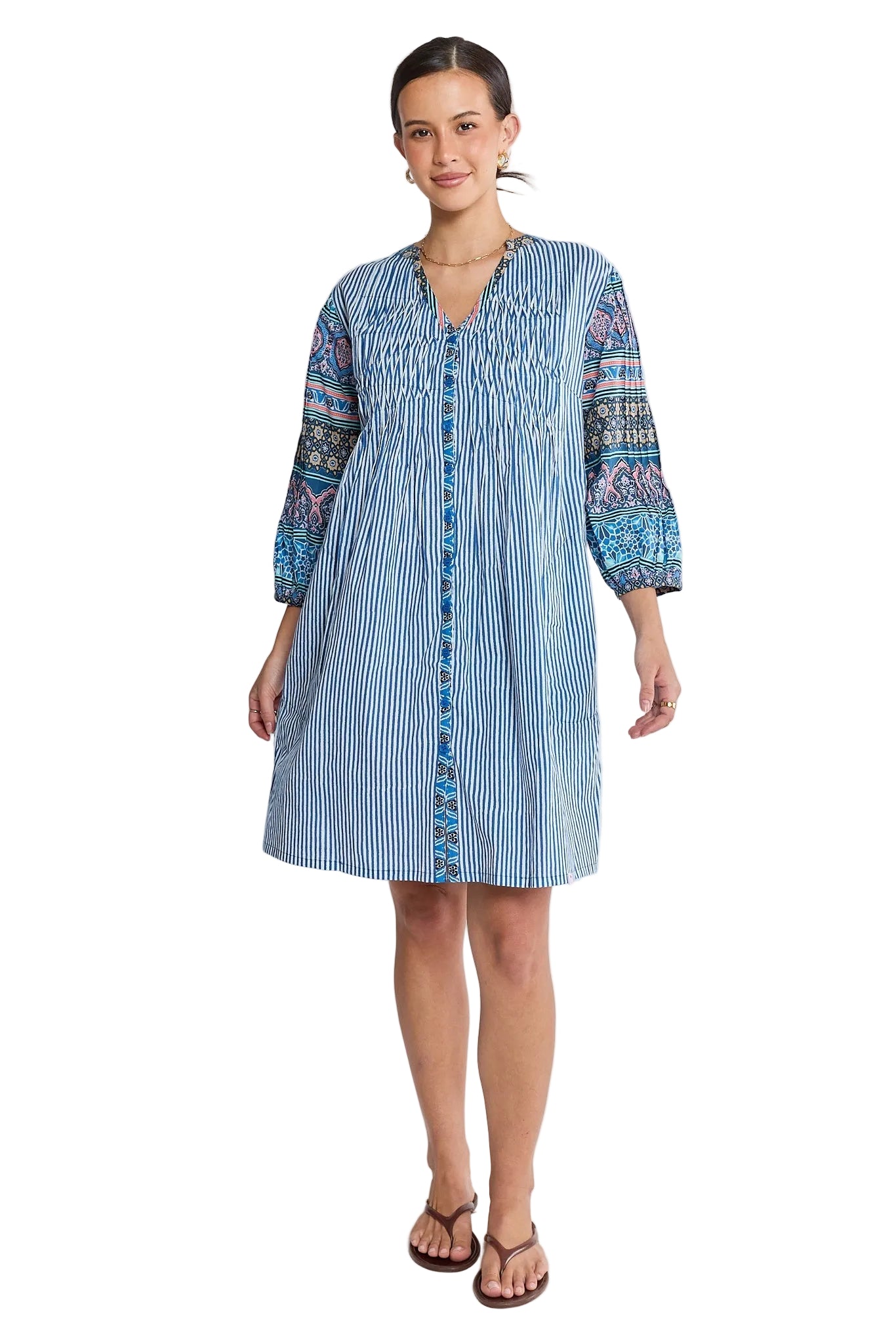 Oxana Dress Navy Dresses Ibisa XS(36)