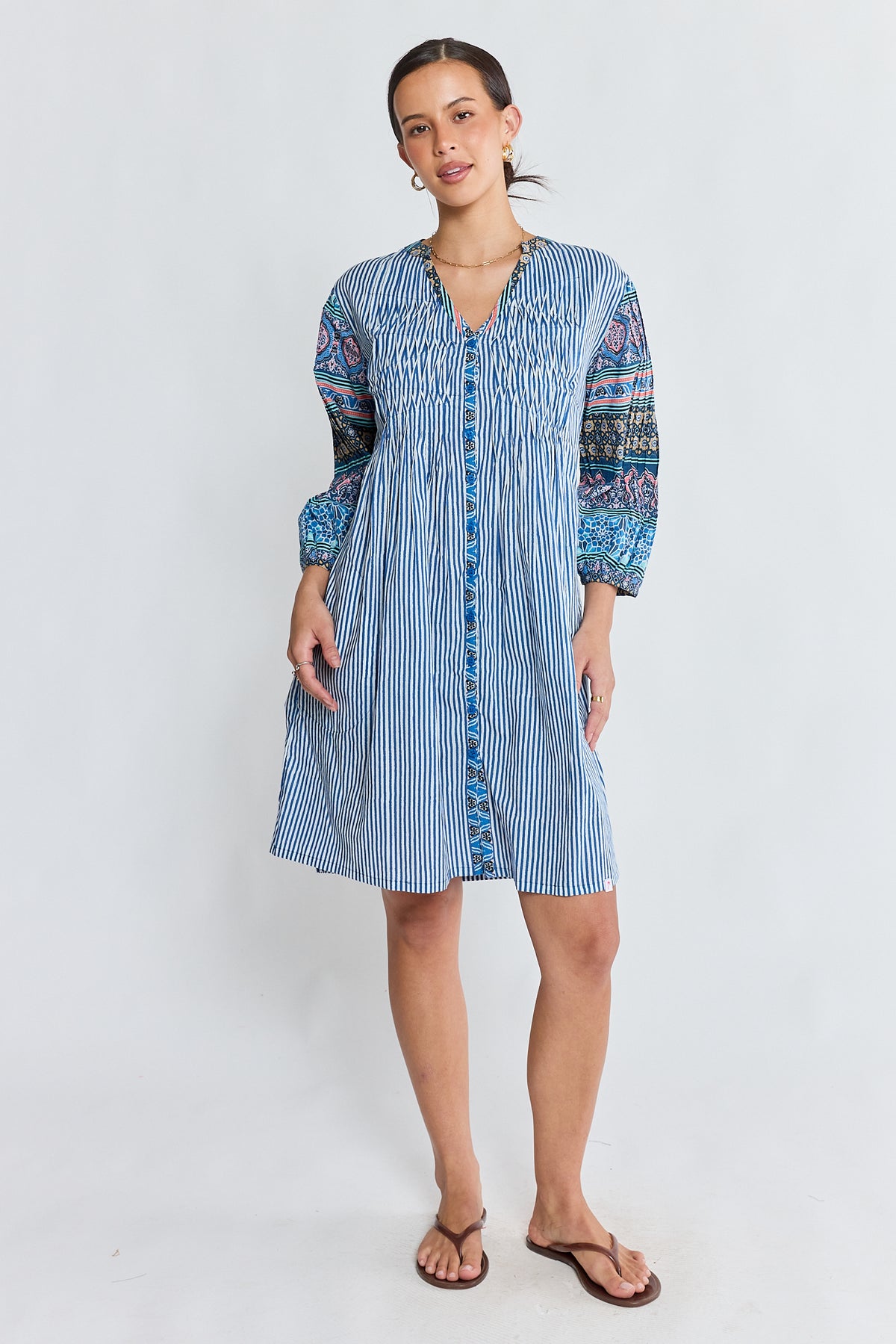 Oxana Dress Navy Dresses Ibisa