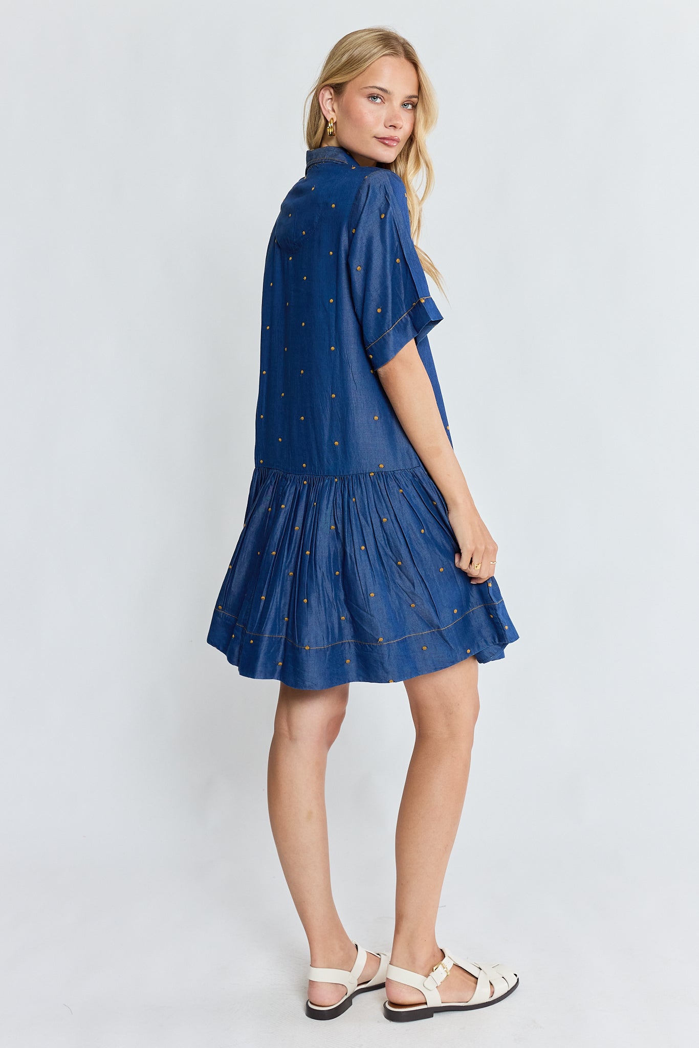 River Dress Indigo Dresses Ibisa