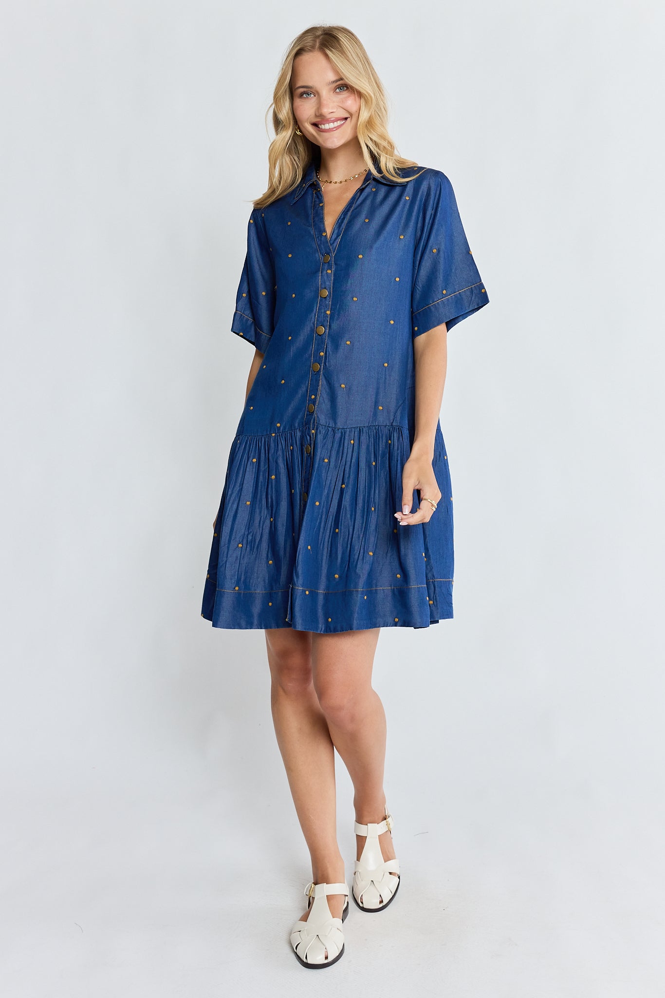River Dress Indigo Dresses Ibisa