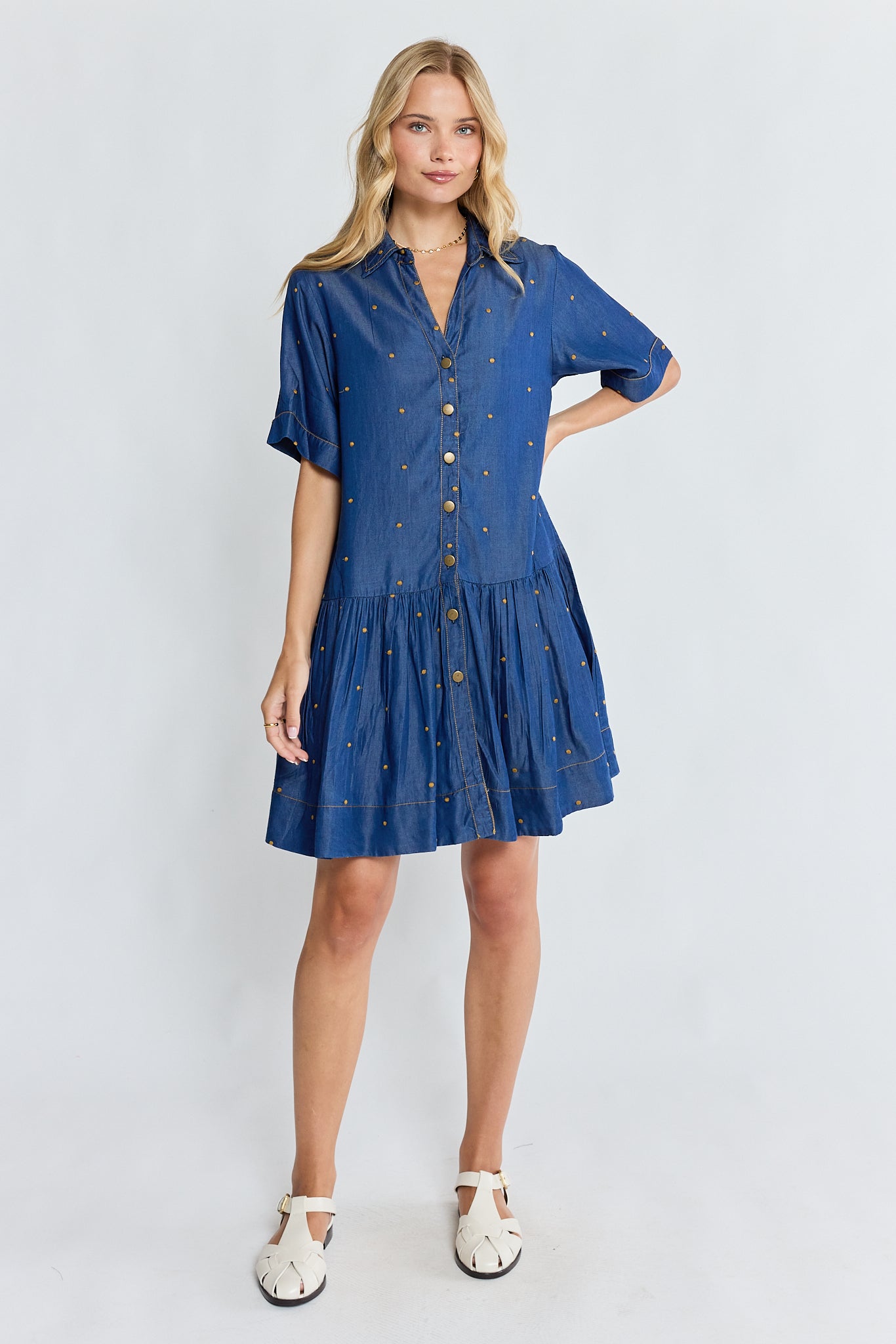 River Dress Indigo Dresses Ibisa