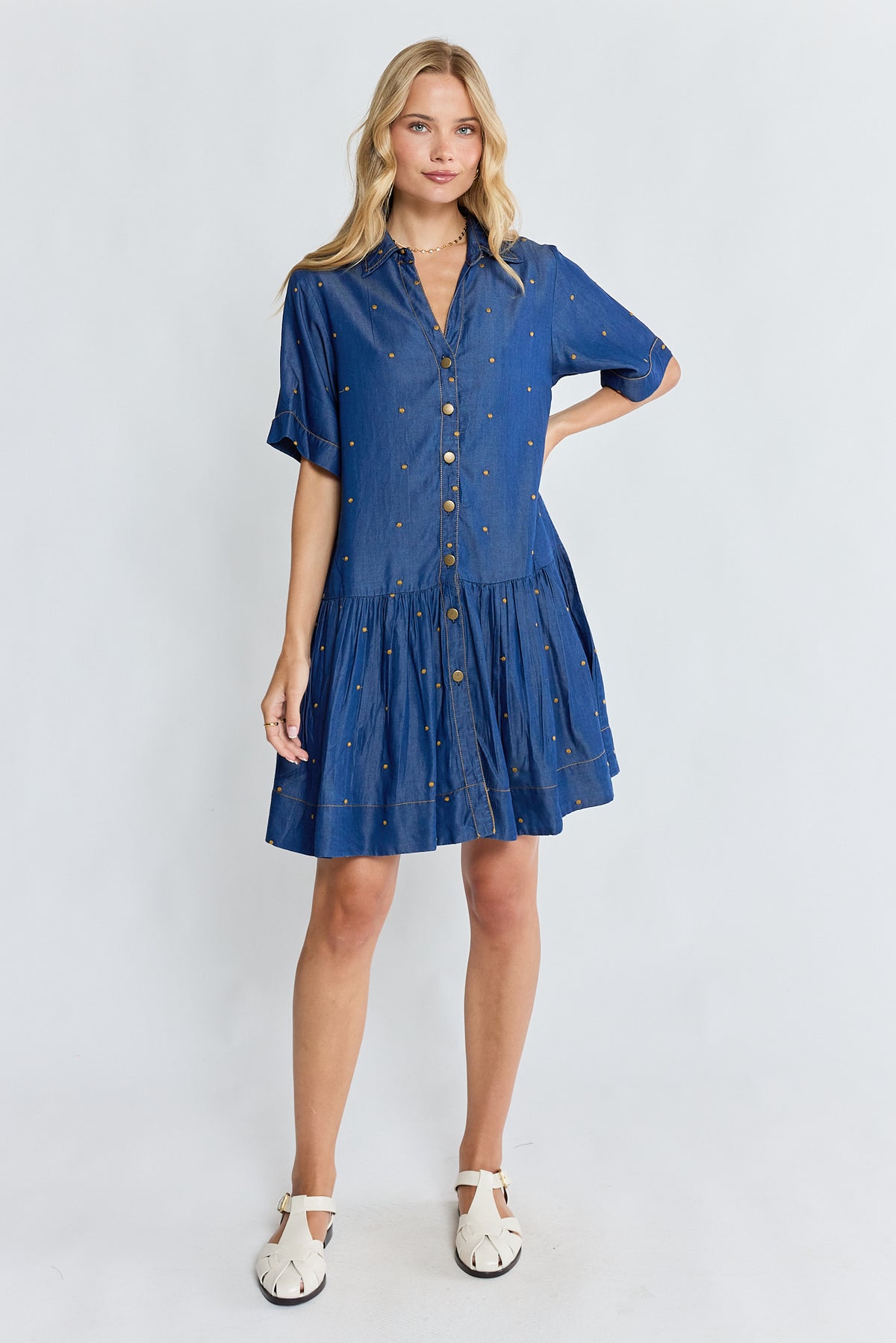 River Dress Indigo Dresses Ibisa