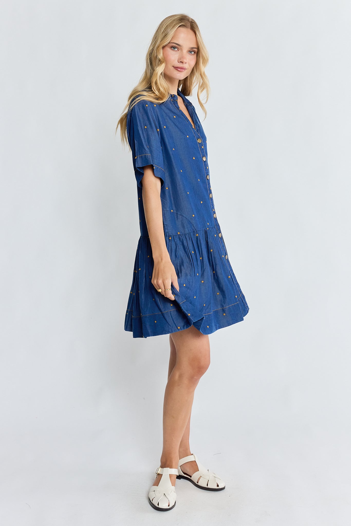 River Dress Indigo Dresses Ibisa