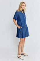 River Dress Indigo Dresses Ibisa