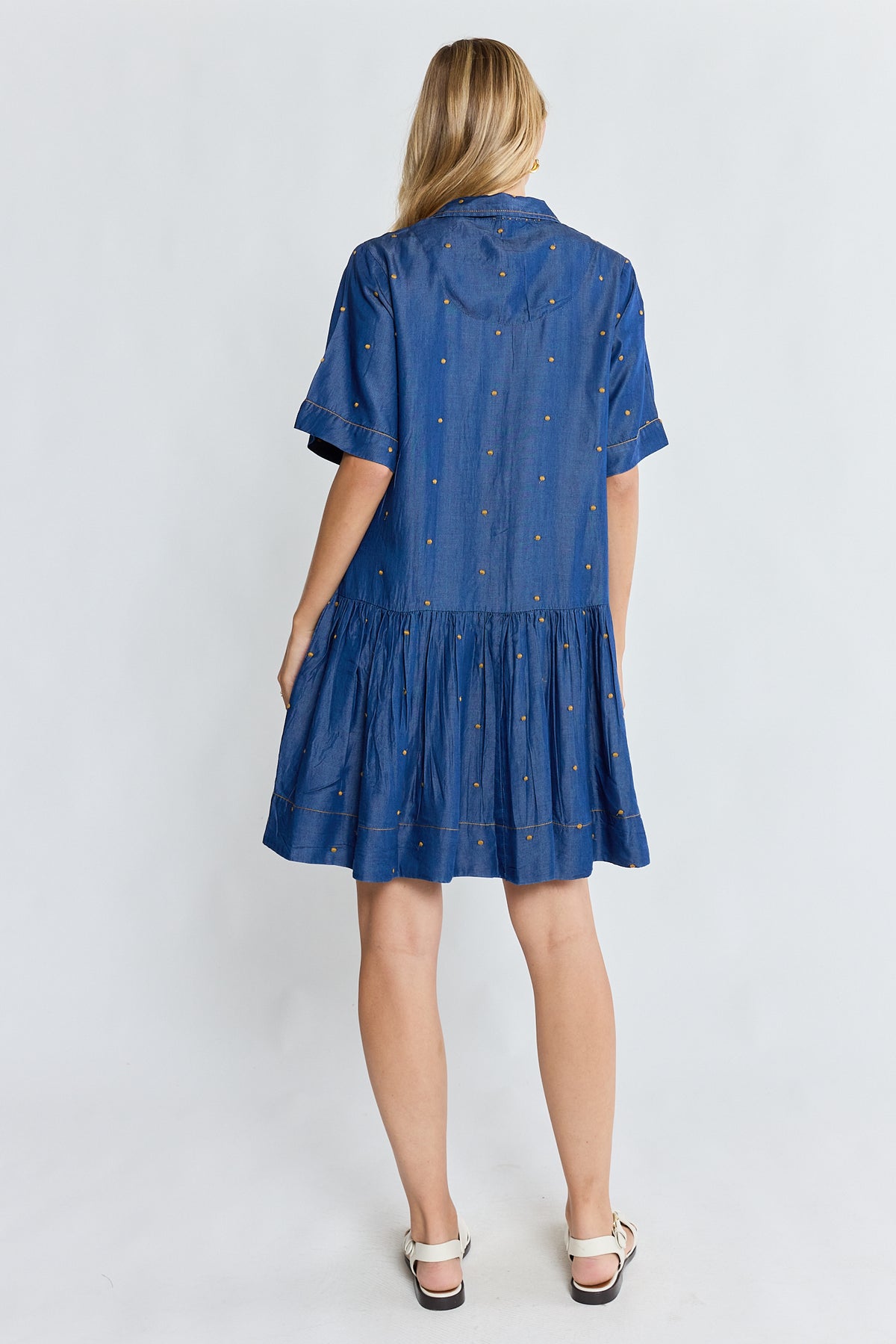 River Dress Indigo Dresses Ibisa