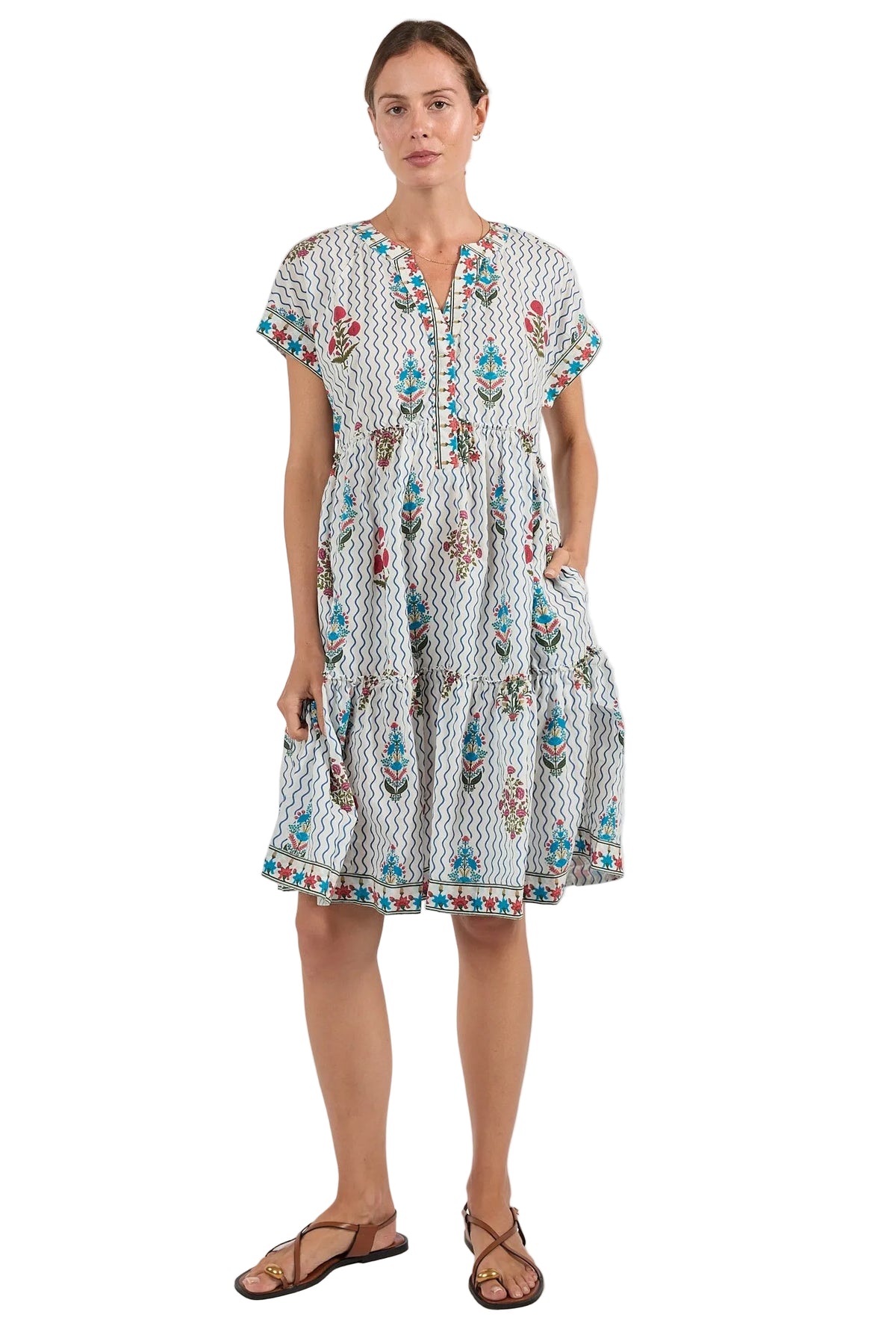 Tate Dress Print Dresses Ibisa XS(36)