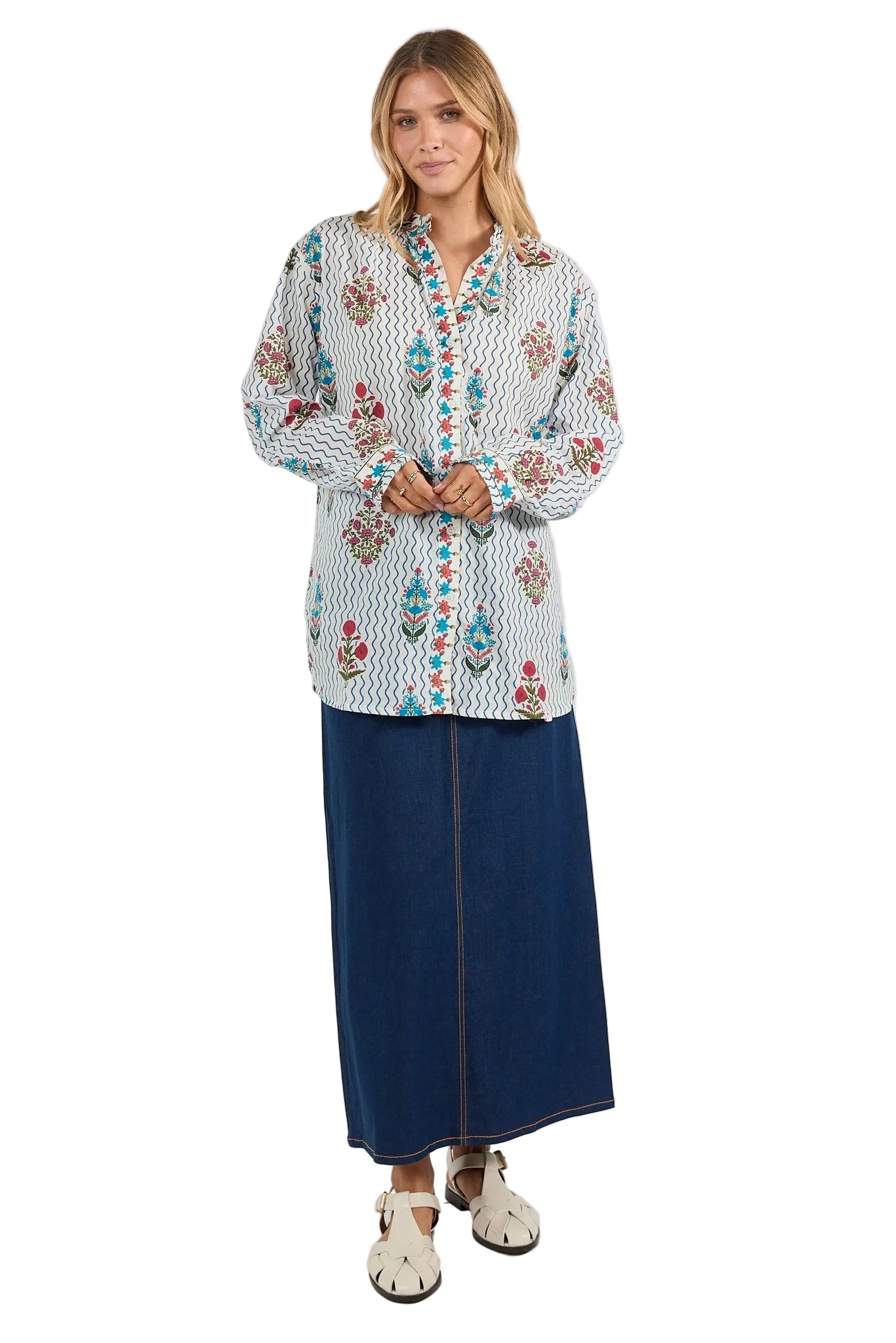 Tate Shirt Print Tops Ibisa XS(36)