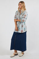 Tate Shirt Print Tops Ibisa